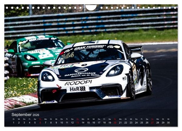 Produktbild: Motorsportkunst aus Weissach (Wandkalender 2026 DIN A4 quer), CALVENDO Monatskalender