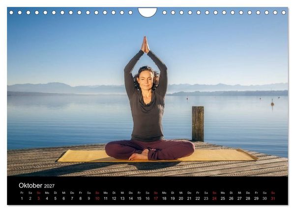 Produktbild: Yoga (Wandkalender 2027 DIN A4 quer), CALVENDO Monatskalender