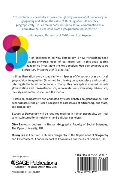Produktbild: Spaces of Democracy