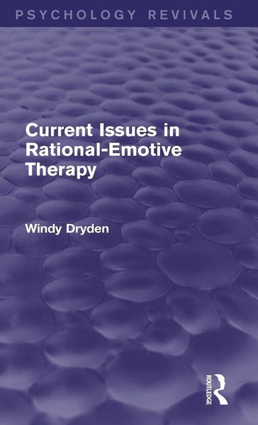 Produktbild: Current Issues in Rational-Emotive Therapy