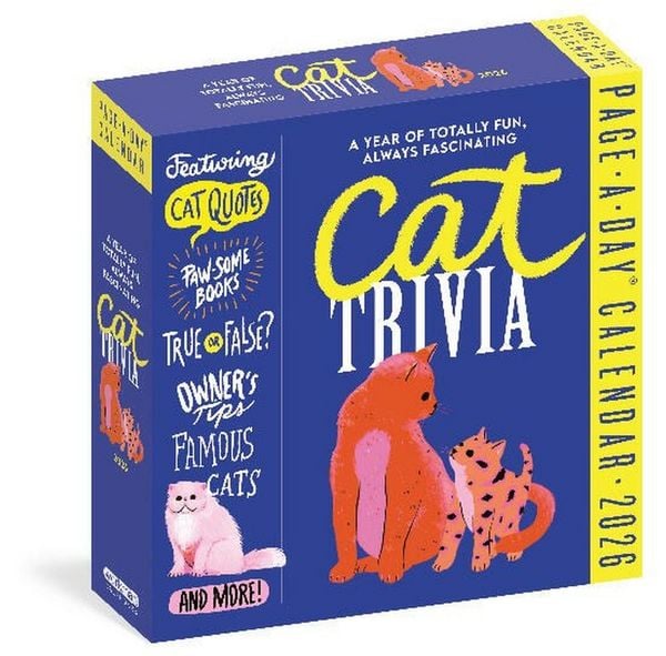 Produktbild: Cat Trivia Page-A-Day(r) Calendar 2026