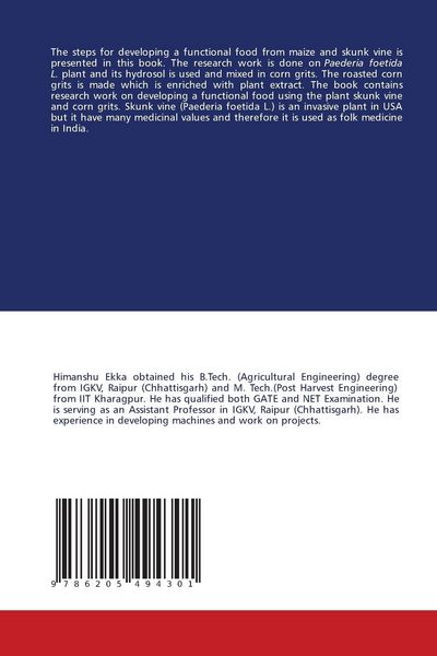 Produktbild: Development of Ready to eat corn grits enriched with nutraceuticals