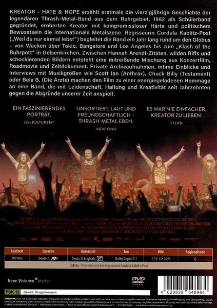 Produktbild: Kreator - Hate & Hope