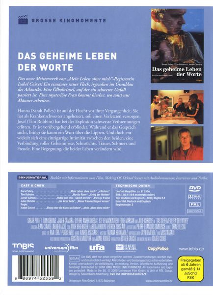 Produktbild: Das geheime Leben der Worte - Gro&szlig;e Kinomomente