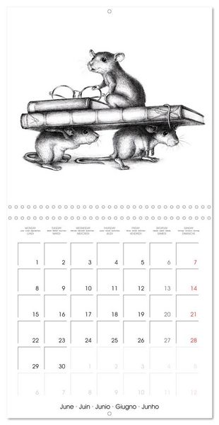 Produktbild: owls and mates 2026 (Wall Calendar 2026 12 &times; 12 Inch) CALVENDO 12 Month Wall Calendar