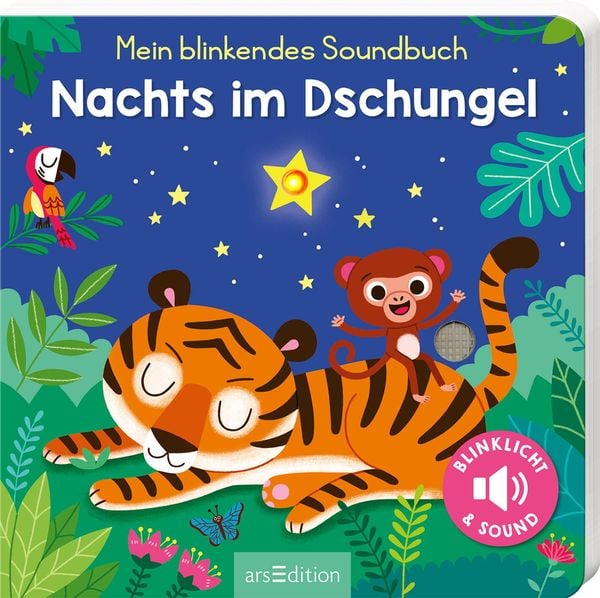 Produktbild: Mein blinkendes Soundbuch &ndash; Nachts im Dschungel