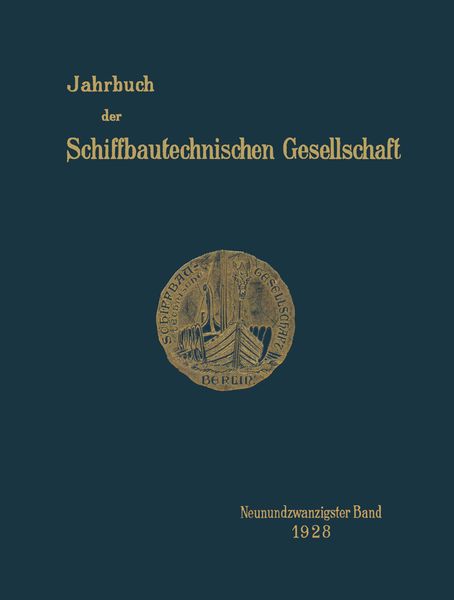 Produktbild: Jahrbuch der Schiffbautechnischen Gesellschaft