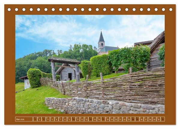 Produktbild: Sch&ouml;ne Gr&uuml;&szlig;e aus Hallein (Tischkalender 2026 DIN A5 quer), CALVENDO Monatskalender