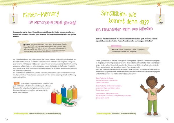 Produktbild: Krippenkinder in Aktion - 10 tolle Mini-Projekte