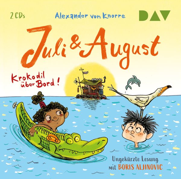 Produktbild: Juli und August &ndash; Krokodil &uuml;ber Bord!