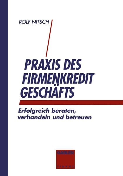 Produktbild: Praxis des Firmenkreditgesch&auml;ftes