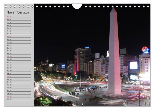 Produktbild: Argentinien - Impressionen (Wandkalender 2026 DIN A4 quer), CALVENDO Monatskalender