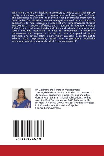 Produktbild: Application of Lean Management in Emergency Department of Hospitals