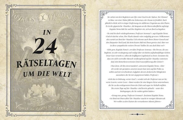 Produktbild: Jules Verne Adventskalender der Logikr&auml;tsel