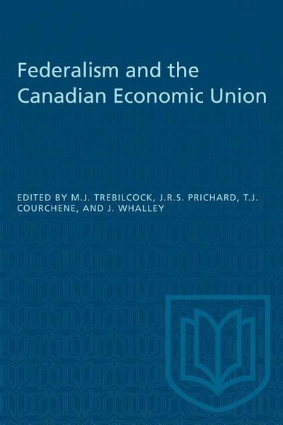 Produktbild: Federalism and the Canadian Economic Union