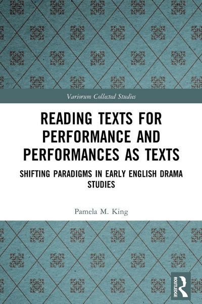 Produktbild: Reading Texts for Performance and Performances as Texts