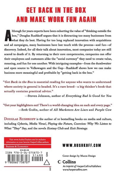 Produktbild: Get Back in the Box
