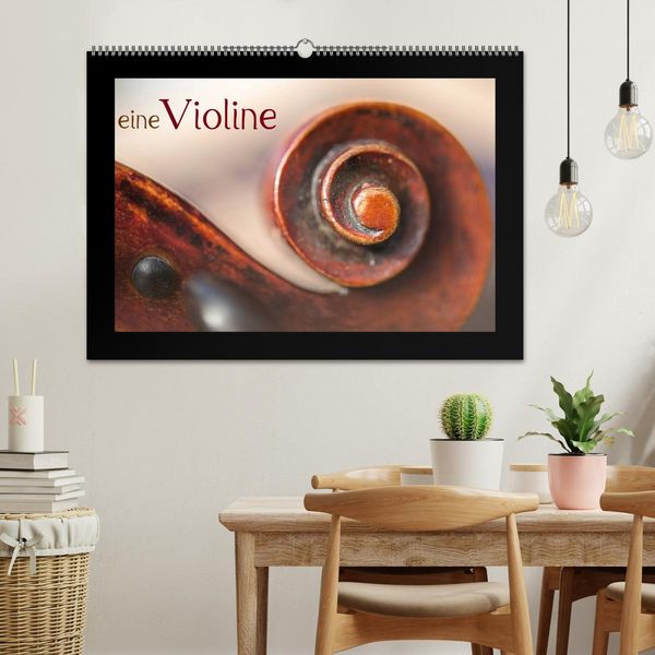 Produktbild: eine Violine (Wandkalender 2026 DIN A2 quer), CALVENDO Monatskalender