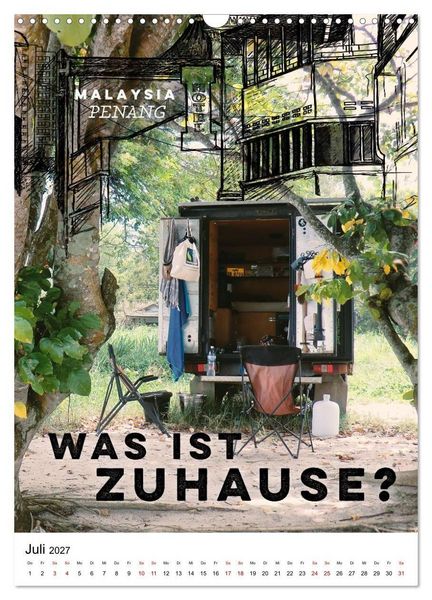Produktbild: INTO THE FAR und die gro&szlig;en Fragen des Reisens - A True Overland Story (Wandkalender 2027 DIN A3 hoch), CALVENDO Monatskalender