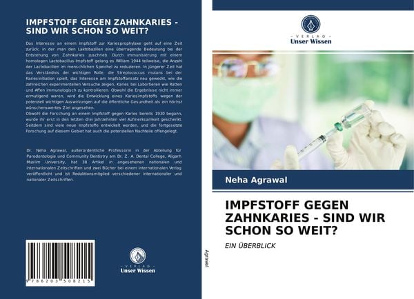 Produktbild: Impfstoff Gegen Zahnkaries - Sind Wir Schon so Weit?