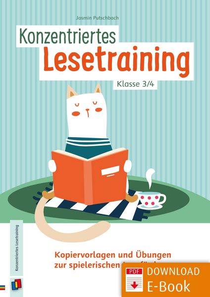 Produktbild: Konzentriertes Lesetraining - Klasse 3/4
