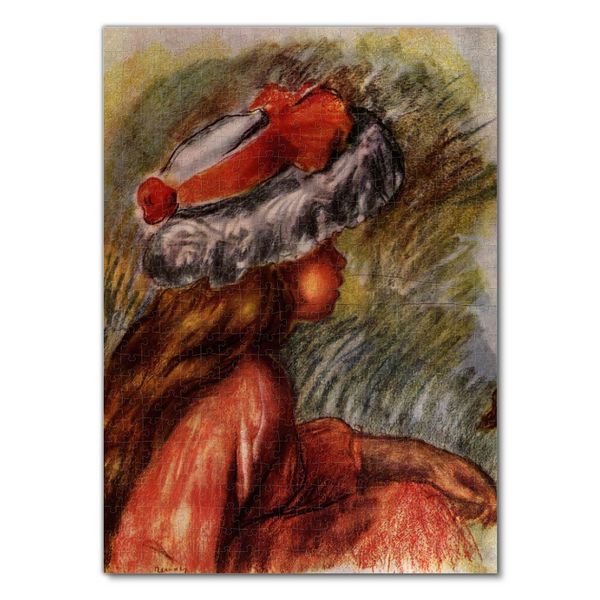 Produktbild: Lais Puzzle Pierre-Auguste Renoir - M&auml;dchenkopf 500 Teile