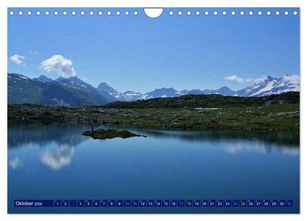 Produktbild: SEENsucht Entdecke Seen in der Schweiz (Wandkalender 2026 DIN A4 quer), CALVENDO Monatskalender
