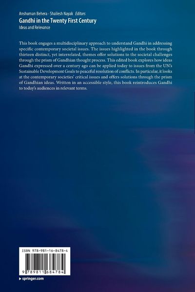 Produktbild: Gandhi in the Twenty First Century