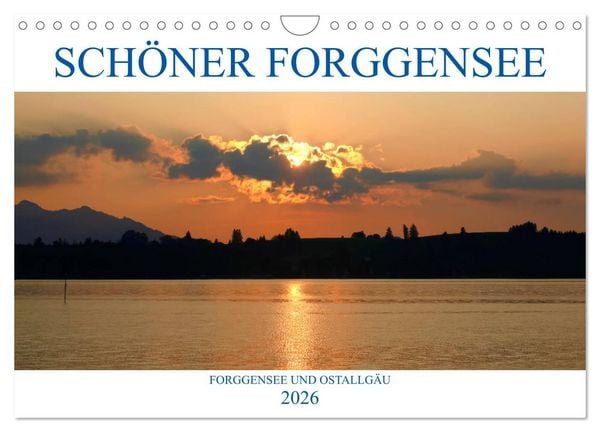 Produktbild: Sch&ouml;ner Forggensee (Wandkalender 2026 DIN A4 quer), CALVENDO Monatskalender