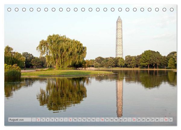 Produktbild: Washington D.C. (Tischkalender 2026 DIN A5 quer), CALVENDO Monatskalender