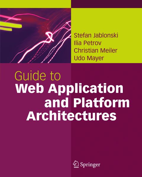 Produktbild: Guide to Web Application and Platform Architectures