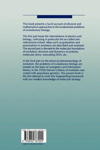 Produktbild: Physical Approaches to Biological Evolution