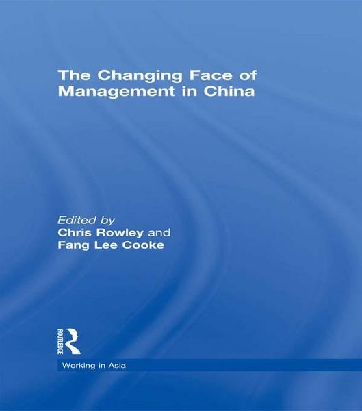 Produktbild: The Changing Face of Management in China