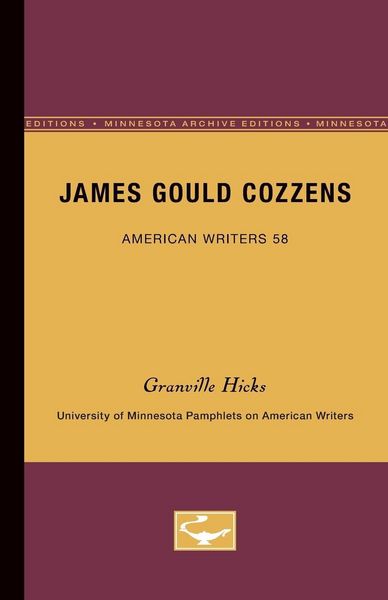 Produktbild: James Gould Cozzens - American Writers 58