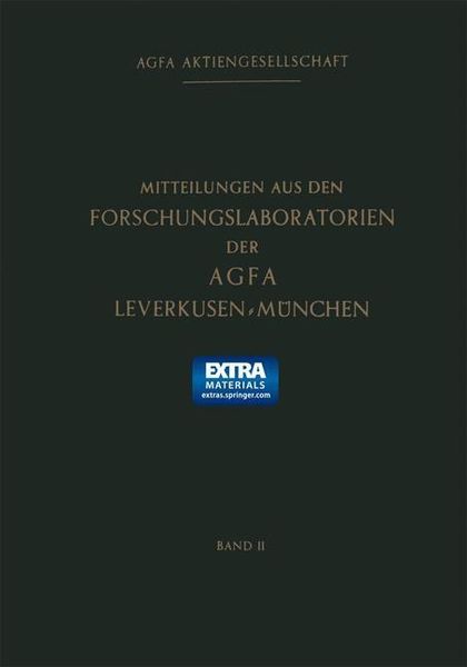 Produktbild: Mitteilungen aus den Forschungslaboratorien der Agfa Leverkusen-M&uuml;nchen