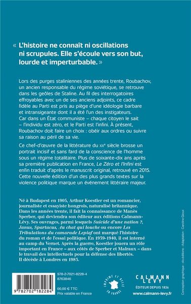 Produktbild: Le z&eacute;ro et l'infini