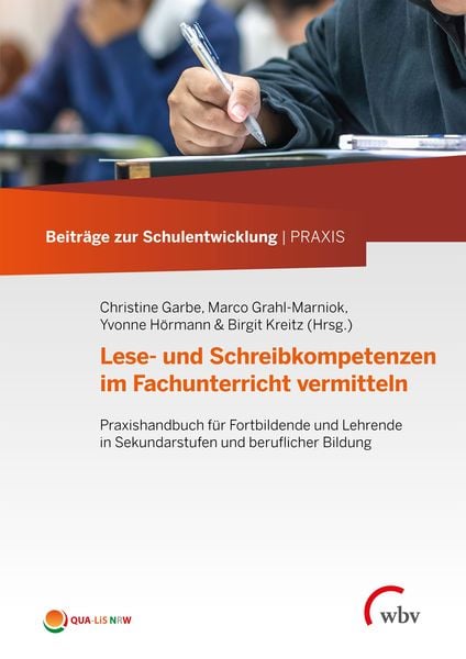 Produktbild: Lese- und Schreibkompetenzen im Fachunterricht vermitteln