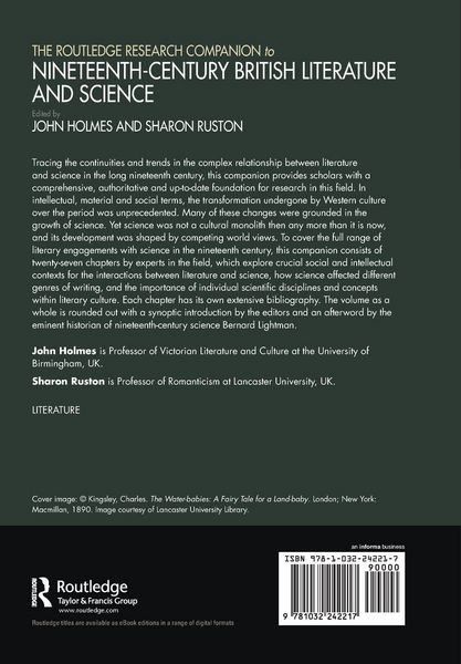 Produktbild: The Routledge Research Companion to Nineteenth-Century British Literature and Science