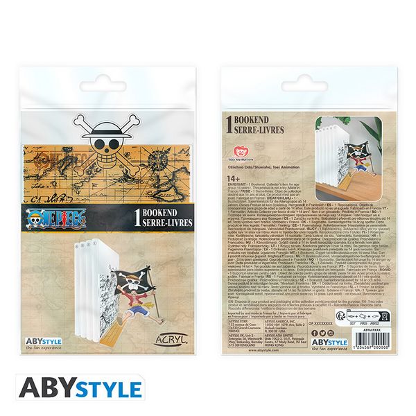 Produktbild: ONE PIECE - Acryl&reg; Bookend - Luffy with his flag