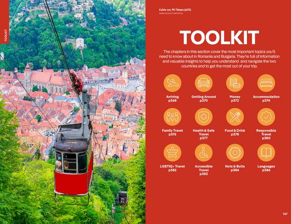 Produktbild: Lonely Planet Romania & Bulgaria