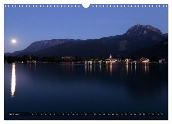 Produktbild: Rund um den Wolfgangsee (Wandkalender 2026 DIN A3 quer), CALVENDO Monatskalender