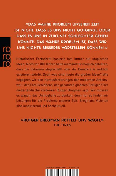 Produktbild: Utopien für Realisten