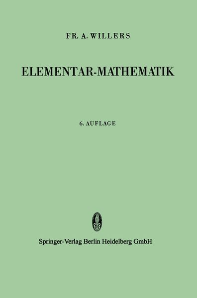 Produktbild: Elementar-Mathematik