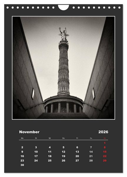 Produktbild: Berlin - Portrait einer Stadt (Wandkalender 2026 DIN A4 hoch), CALVENDO Monatskalender