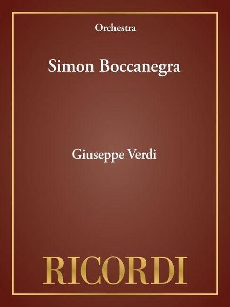 Produktbild: Simon Boccanegra