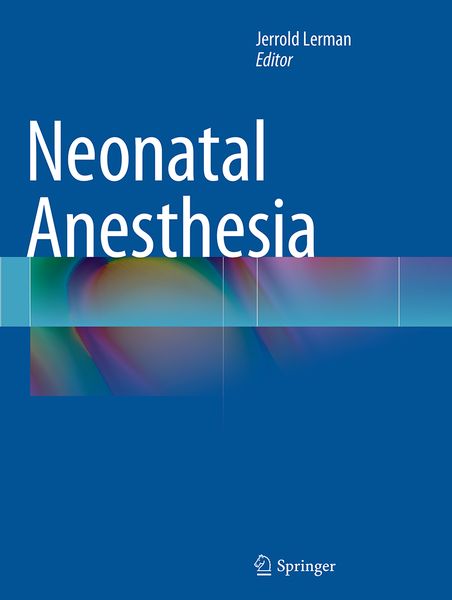 Produktbild: Neonatal Anesthesia