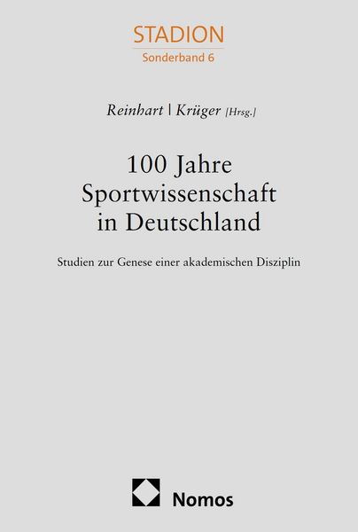 Produktbild: 100 Jahre Sportwissenschaft in Deutschland