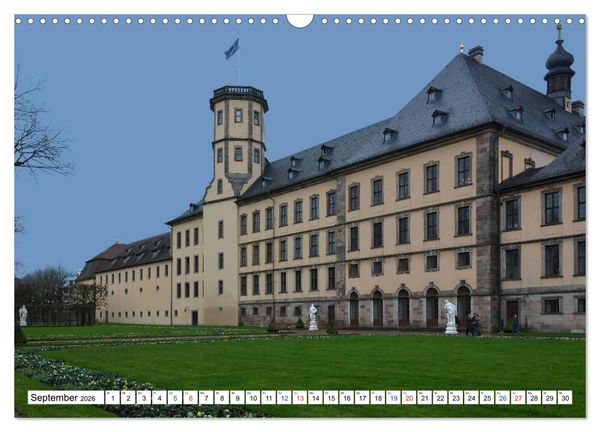 Produktbild: Fulda - die Barockstadt (Wandkalender 2026 DIN A3 quer), CALVENDO Monatskalender