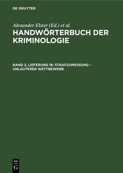 Produktbild: Strafzumessung - Unlauterer Wettbewerb