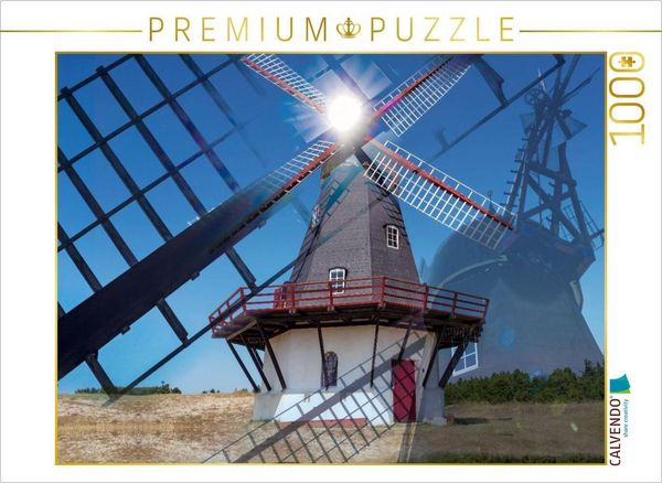 CALVENDO Puzzle Mølle | 1000 Teile Lege-Größe 64 × 48 cm Foto-Puzzle für glückliche Stunden